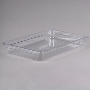 Food Pan, Full Size, 2½", Clear