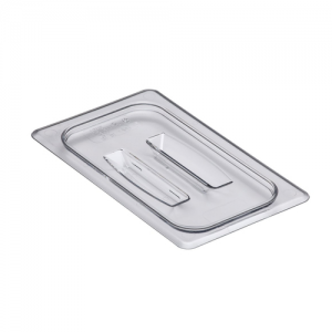 Pan Cover, ⅓ Size, Solid, Clear