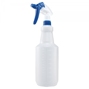 Spray Bottle, 28oz, Blue/White Sprayer