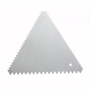 Decorating Comb, Triangular