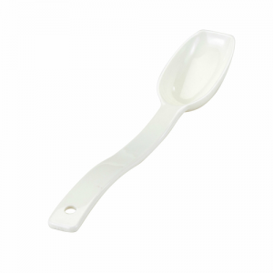 Spoon, Buffet, 8", Solid, White