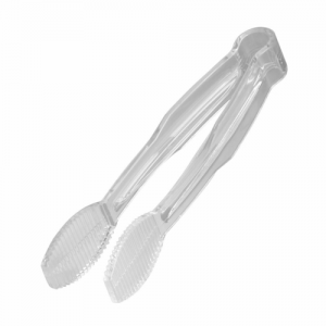 Tongs, Utility, 6", Clear