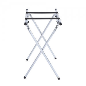 Tray Stand, 31", Chrome Steel