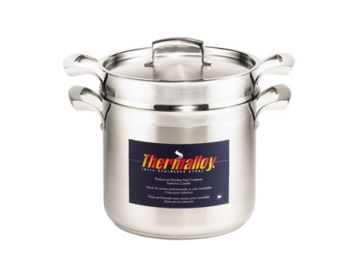 Double Boiler, 16qt, 3pc, Stainless Steel