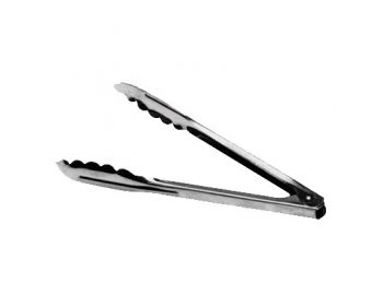 Tongs, Utility, 12", Spring Action, Stainless Steel